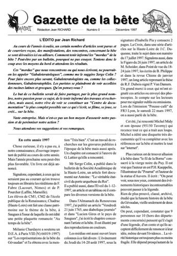 The Gazette of the Beast