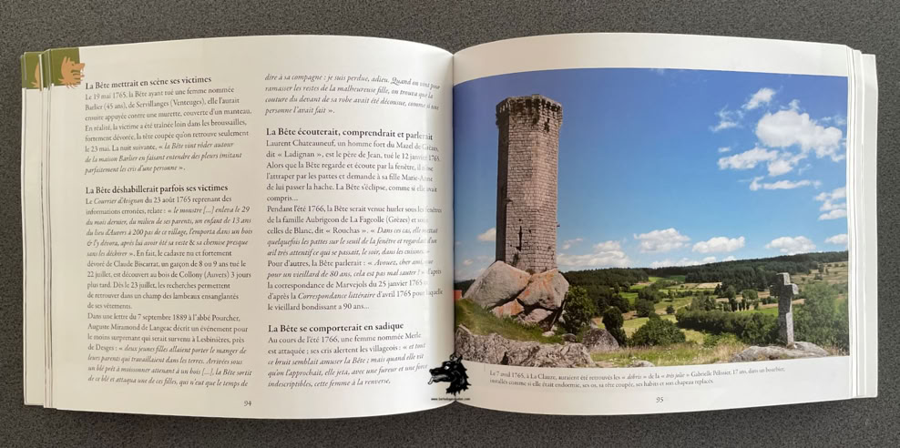 Book Favre Debaisieux The Beast of Gévaudan legend reality