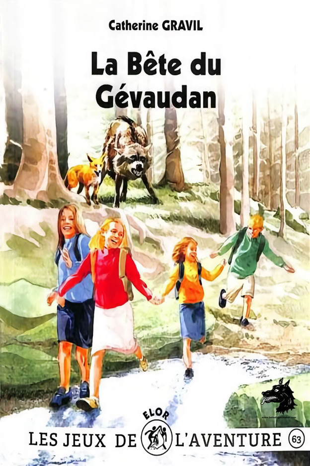 Book Catherine Gravil - The Beast of Gévaudan - 2023