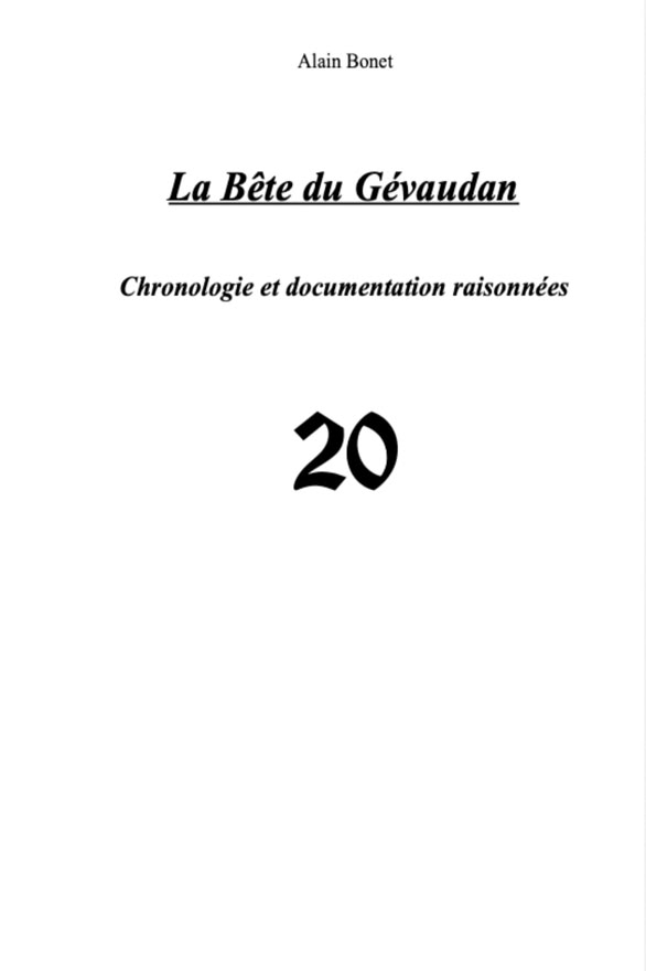 Alain Bonnet Chronodoc année 2013