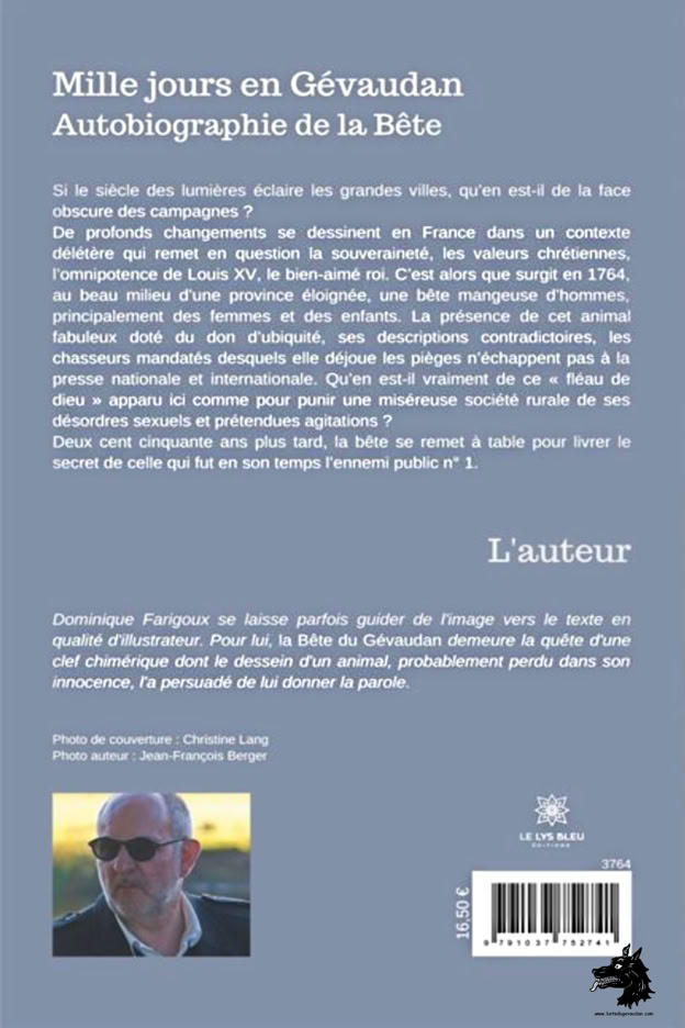 Dominique Farigoux Mille jours en Gévaudan