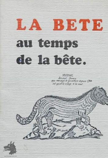 René de Chantal The Beast of Gévaudan the end of an enigma 1983