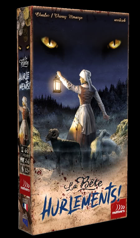 Hurlements, extension du jeu La Bête, traque en Gévaudan Jeu de plateau