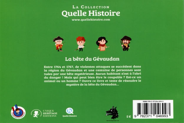 Clémentine V. Baron The Beast of Gevaudan Terror in the countryside