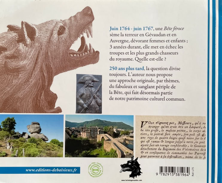 Book Favre Debaisieux The Beast of Gévaudan legend reality
