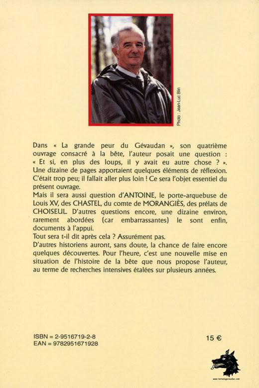 Livre Guy Crouzet - Bêtes en Gévaudan