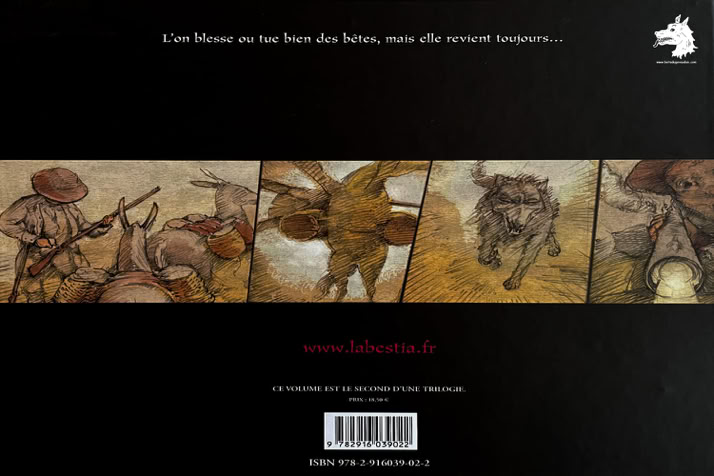 Livre Adrien Pouchalsac - Jan Turek - The beast
